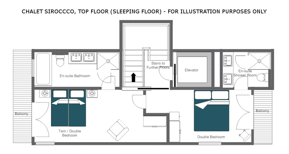 The Alpine Estate Verbier Floor Plan 6